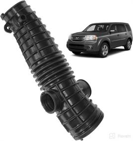img 4 attached to 🔧 High-Quality Air Intake Hose Replacements for Honda Pilot EEX-L LX SE-L EXL Sport 2006-2008 | Replaces Part # 17228-RYP-A00