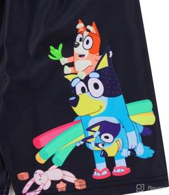 img 2 attached to QAQGood Toddler Swimsuit Cartoon Swimwear
