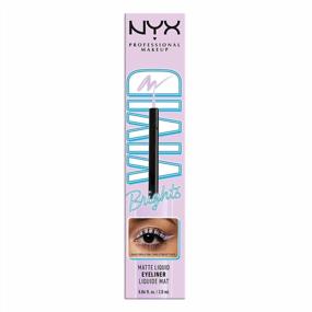 img 1 attached to NYX PROFESSIONAL MAKEUP Vivid Brights Liquid Liner, Smear-Resistant Eyeliner With Precise Tip - Lilac Pink