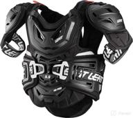 leatt 5 5 pro chest protector white adult logo