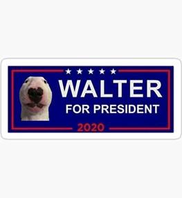 img 3 attached to Стикер Walter Dog President Graphic