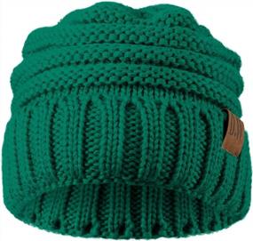 img 2 attached to Warm Winter Beanie Hat For Toddlers - Ideal For Cold Weather And Snow - Unisex Kids Cap By Debra Weitzner