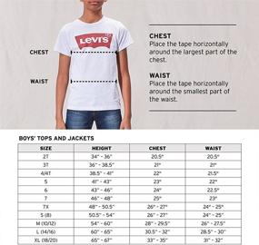 img 1 attached to Levis Classic Batwing T Shirt White Boys' Clothing : Tops, Tees & Shirts