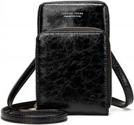 kingto women's small crossbody cell phone purse, lightweight shoulder handbags phone wallet bag with credit card slots logo