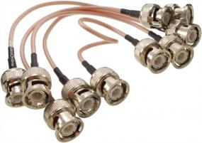img 3 attached to CablesOnline, 6-Inch BNC Male To BNC Male RG316 Coax Low Loss RF Cables (5 Pack)