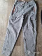 img 1 attached to 👖 Pack of 2 Alkii Boys Ultra Soft Fleece Cargo Jogger Pants with Convenient Pockets review by Bubba Ott