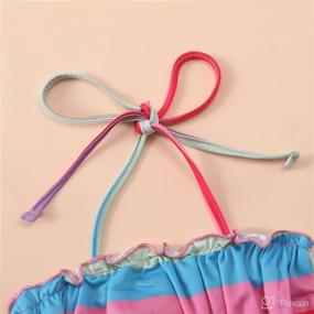 img 2 attached to Comeonze Newborn Swimsuit Bathing Swimwear Apparel & Accessories Baby Boys ... Clothing