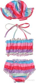 img 4 attached to Comeonze Newborn Swimsuit Bathing Swimwear Apparel & Accessories Baby Boys ... Clothing