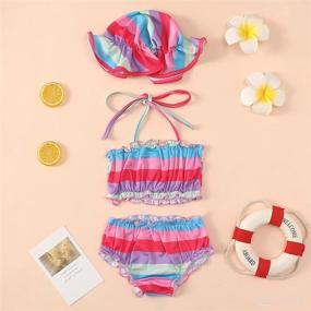 img 3 attached to Comeonze Newborn Swimsuit Bathing Swimwear Apparel & Accessories Baby Boys ... Clothing