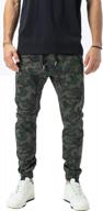 мужские джоггеры zanerobe: легкие хлопковые брюки sureshot с несколькими карманами для спортивной одежды логотип