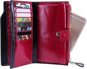 img 1 attached to Itslife RFID Blocking Capacity Genuine Women's Handbags & Wallets : Wallets