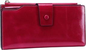 img 2 attached to Itslife RFID Blocking Capacity Genuine Women's Handbags & Wallets : Wallets