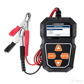 img 4 attached to KONNWEI KW208 12V Car Battery Tester: Automotive Lead-Acid Battery Analyzer, 100-2000 CCA Load Tester, Digital Battery Tester for Auto Cranking & Charging System