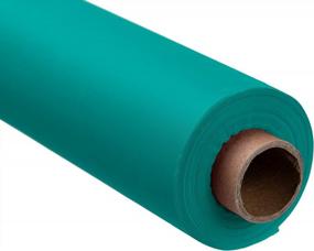 img 3 attached to Teal Plastic Table Cover Banquet Roll - 40" X 300' Premium Quality