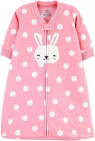 img 1 attached to 👶 Carter's Baby Sleep Bag - Unisex (Pink Bunny, 3-6 Months) - Optimal SEO