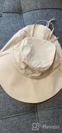 img 1 attached to Packable Women'S Sun Hat With Wide Brim, Neck Flap, Chin Strap And UPF 50 UV Protection For Safari And Outdoors- Jeff & Aimy review by Paul Mac