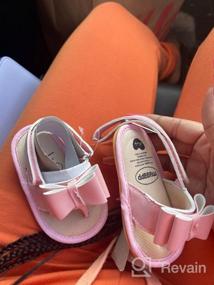 img 5 attached to Summer Ready: Soft Non-Slip Baby Sandals For Boys And Girls - Perfect For First Walkers!