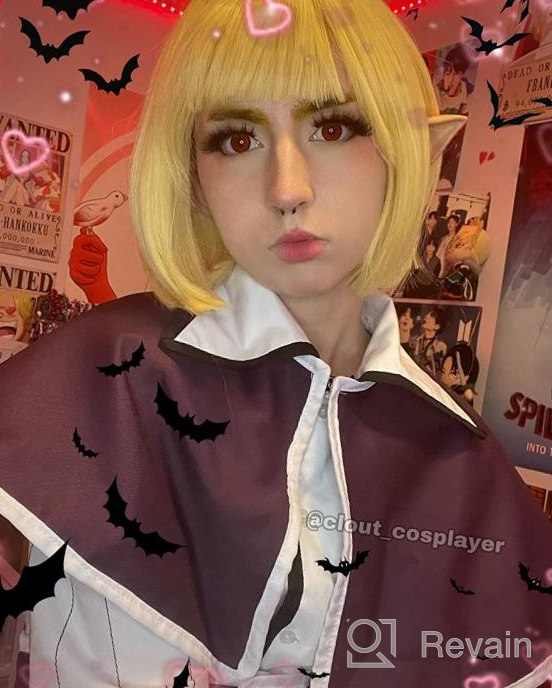 img 1 attached to DAZCOS Women'S Ayaka Silver Gradient High Ponytail Cosplay Wig With Hair Clip For Halloween Costume review by Sasha Kupchin