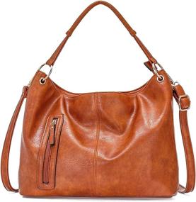 img 4 attached to 👜 Stylish JOSEKO Leather Handbags: Versatile Crossbody Shoulder Bags for Women - Includes Wallets & Hobo Designs