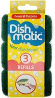 heavy dishmatic green refill sponges logo