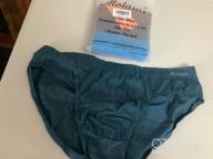 img 1 attached to 🩲 Molasus Men's Breathable Cotton Briefs Underwear with No Fly and Covered Waistband - Available in Sizes S-3XL review by Jim Worthington