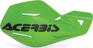 acerbis 2041780006 зеленый ручной защитный щиток uniko логотип