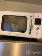 img 1 attached to WINIA WOR07R2ZEM Retro 0.7 Cu. Ft. Compact Countertop Microwave Oven - Mint Green review by Kathy Sabo