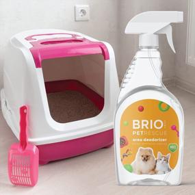 img 3 attached to Устраните запахи домашних животных с дезодорантом BRIOTECH BrioHome Pet Rescue Area!