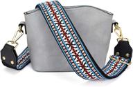 jacquard women's handbags & wallets - adjustable crossbody shoulder totes with replacement option logo