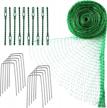 protect your garden from bird damage with green anti-bird netting: ideal for fruit, vegetables, and trees! logo