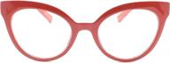 2seelife women's oversized cat eye reading glasses logo