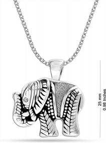 img 2 attached to Get Lucky With LeCalla'S Sterling Silver Animal Jewelry Set For Women