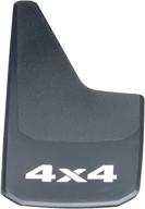 🚗 roadsport 4320 'c' series universal fit premiere splash guard - black (4x4, 18" h x 10.38" w) logo