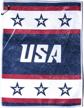 usa flag golf towel by shankitgolf - 18x14, perfect for patriot golfers logo