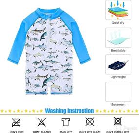 img 1 attached to TUPOMAS Mermaid Swimsuits Swimwear Bathing Apparel & Accessories Baby Boys