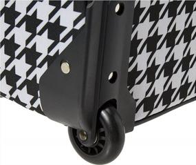 img 2 attached to Rockland Fashion Softside Upright Luggage Set, Kensington, 2-Piece (14/19)