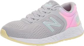 img 4 attached to 🍋 New Balance Aluminum Lemonade Girls' Running Shoes and Athletic Footwear