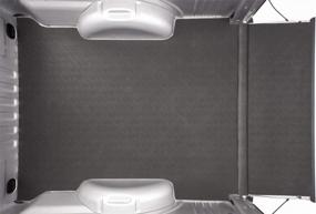 img 1 attached to Ударный коврик Charcoal BedRug Bedtred для Chevy Silverado / GMC Sierra 1500 2019-2022 гг. (Новый стиль кузова), кровать 5 футов 8 дюймов без задней двери Multi-Pro и кровати Carbon-Pro