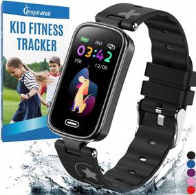 img 4 attached to 2022 Upgraded Fitness Tracker Watch For Kids - Inspiratek'S Waterproof Tracker With Pedometer, Sleep Monitor, And Calorie Counter!
