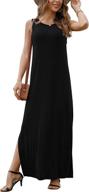 grecerelle sleeveless racerback dresses black medium women's clothing ~ dresses logo