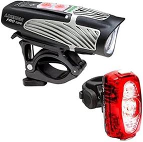 img 3 attached to Upgrade Your Bike'S Visibility With NiteRider Lumina Pro 1300 And Omega 330 EVO Combo - USB Rechargeable, Water Resistant LED Front Light For Mountain, Road, And City Commuting
