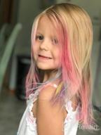 img 1 attached to Temporary Hair Color Chalk Set - 36 Vibrant Colors For Kids, Teens, And Adults - Works On Both Light And Dark Hair - Add Flair To Your Hairstyle review by Bryan Ramirez