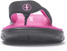 img 3 attached to Women'S Flip Flops: Comfort Thong Sandals With Arch Support For Beach Days