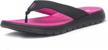 women's flip flops: comfort thong sandals with arch support for beach days logo
