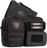 tactical diaper bag for dads - tbg mens diaper bag with changing mat & stroller straps logo
