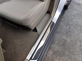 img 3 attached to 🚪 Mazda CX5 Door Sill Protector Guard - Ultimate Auto Accessories Parts for 2013-2022 - GZBFTDH"