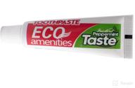 eco amenities toothpaste travel toiletries logo