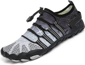 img 3 attached to Women Water Barefoot Quick Dry Exercise Women's Shoes ~ Athletic