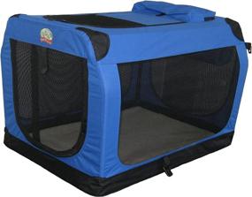 img 2 attached to 🐶 20-Inch Soft Crate for Pets by Go Pet Club