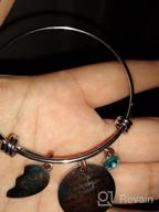 img 1 attached to 👭 Sisterly Bond: Not Sisters By Birth But Sisters By Heart Bracelets - Best Friend BFF Bangles, Perfect Gift review by Alyssa Grinager